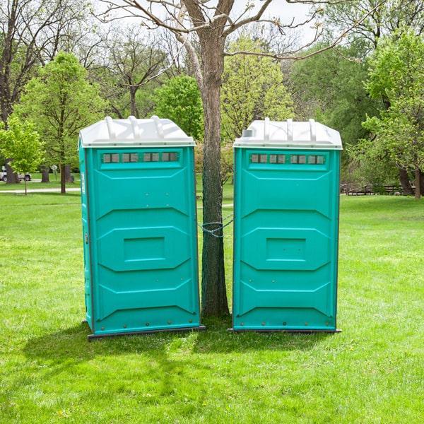 long-term porta the portable restroom will be cleaned on a frequent basis depending on the rental agreement, and the cleaning schedule can be customized to suit your particular needs